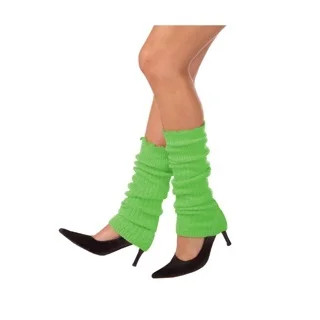 Neon Green Leg Warmers (Set Pair)