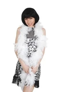 Deluxe White Feather Boa (2M)