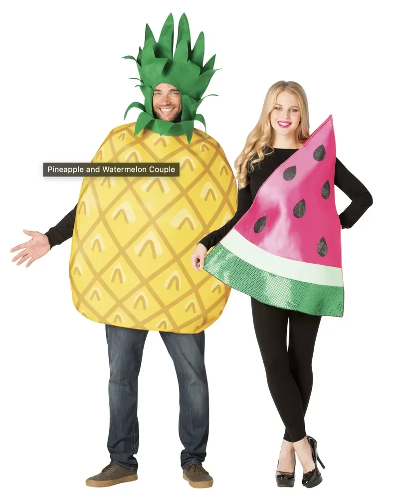 Pineapple & Watermelon Couples Costume Set