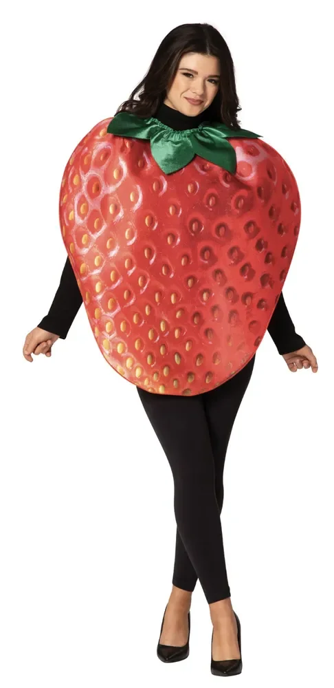 Adults Get Real Strawberry Costume
