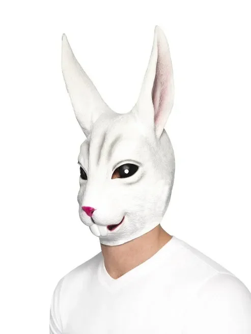 Classic White Rabbit Mask