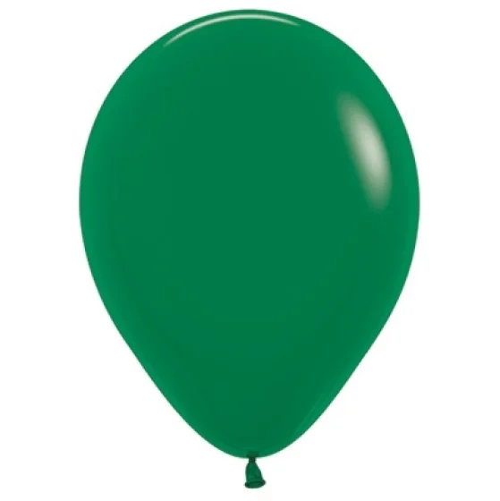 Forest Green Latex Balloons (30 cm) - Pk 25