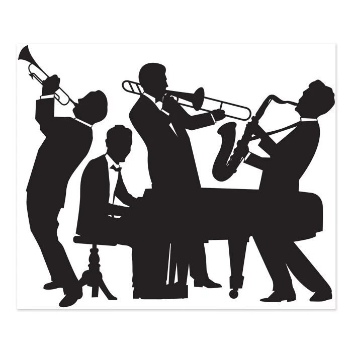 Great 20's Jazz Band Insta-Mural (1.5x1.8M)