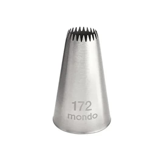 Mondo #172 Open Star Piping Tip