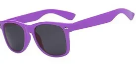 80s Purple Costume Sunglasses