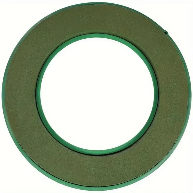 Fresh Flower Foam Ring Green (30 cm)