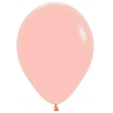 30cm Matte Pastel Melon Latex Balloons - Pk 100