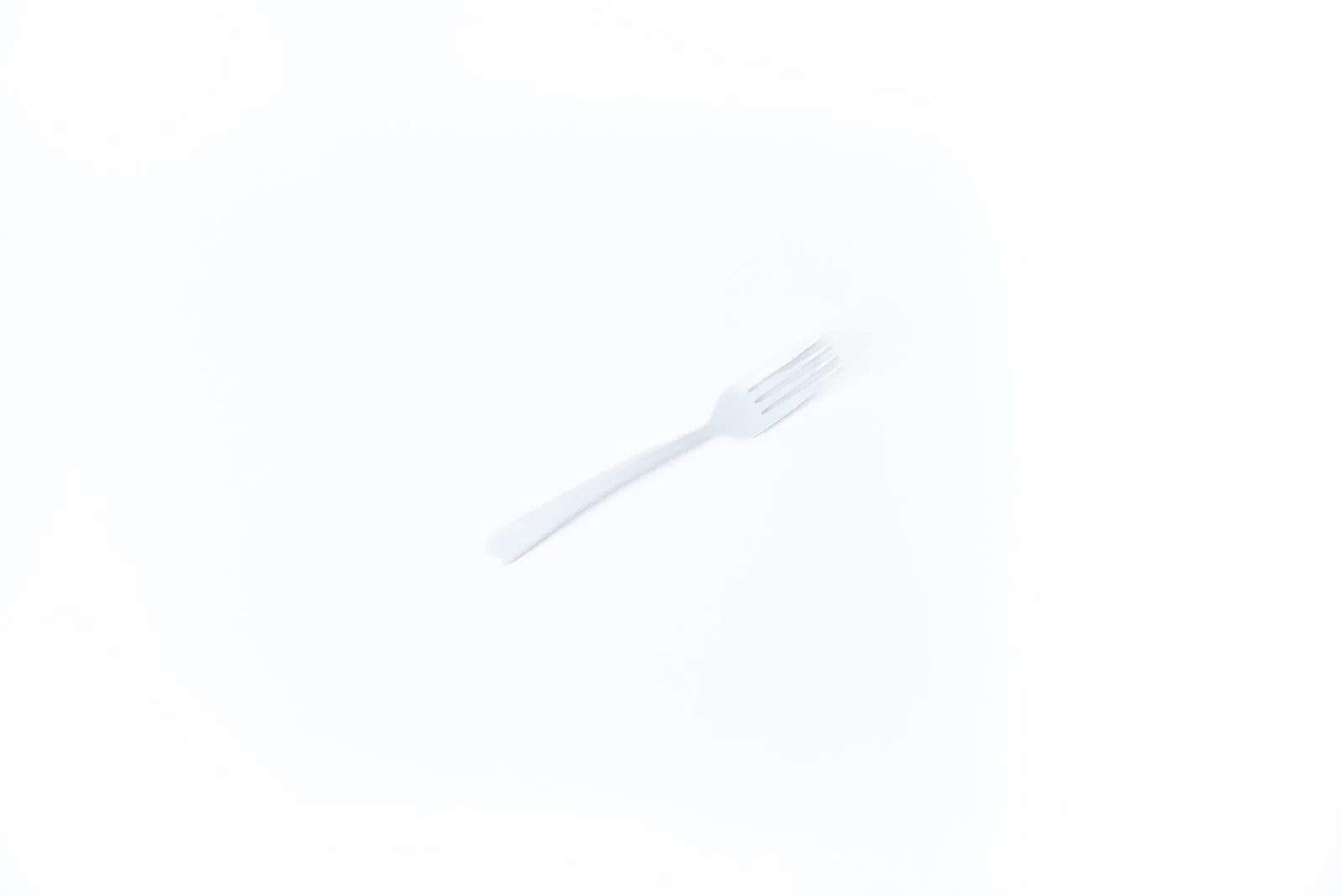 Flared Premium Fork White Pk50