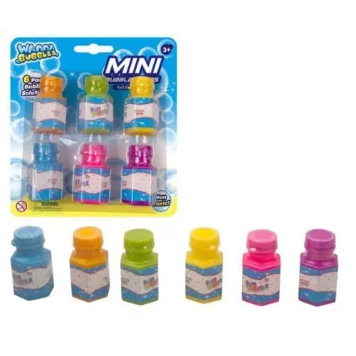 Party Bubbles w/ Wand (18 ml) - Pk 6