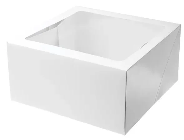 35cm Mondo White Cake Box (15x35x35cm)