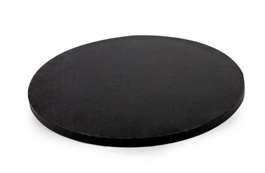 Mondo Black Drum Round Cake Board Round (20cm)