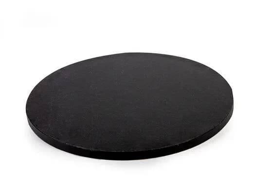 Mondo Black Drum Round Cake Board Round (25cm)