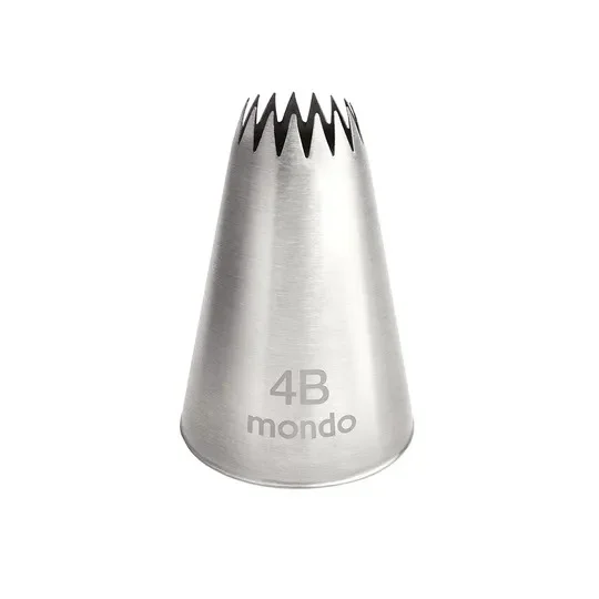 Mondo #4B Open Star Piping Tip