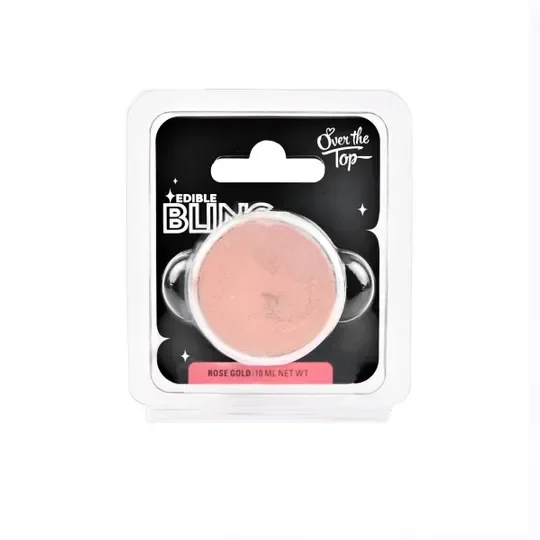 Over the Top Edible Bling Rose Gold Lustre Dust (10 ml)