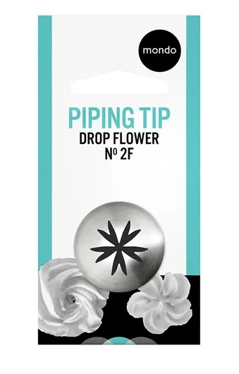 Mondo #2F Drop Flower Piping Tip