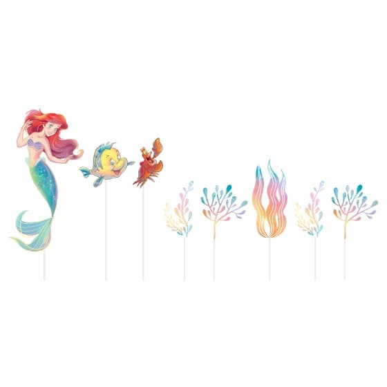 The Little Mermaid Cake Decorating Kit - Pk 8