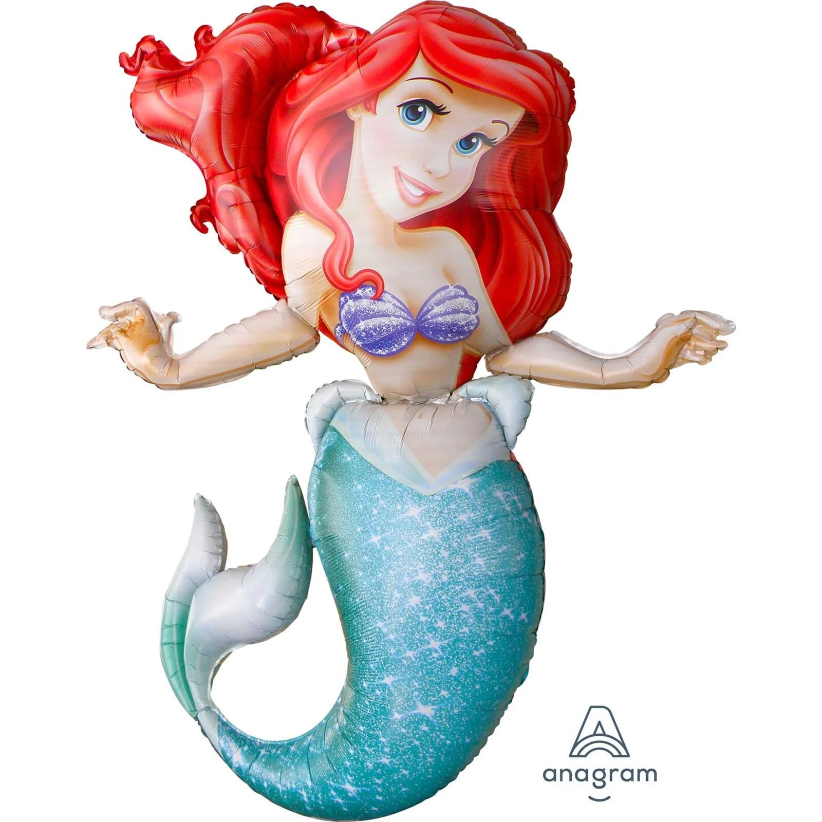 The Little Mermaid Paper Kraft Bags - Pk 8
