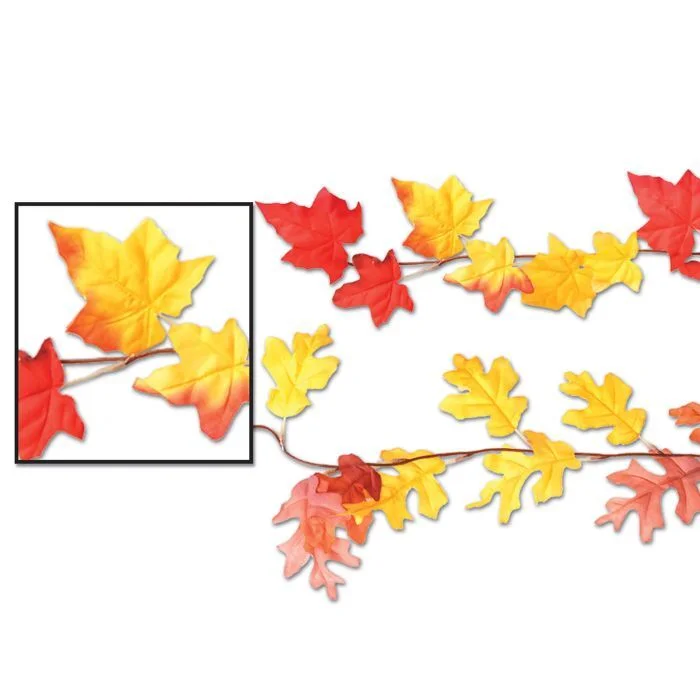 Autumn Leaf Garland (183 cm)