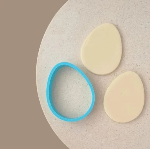 Egg Cookie Cutter (8 x 6.2 cm)