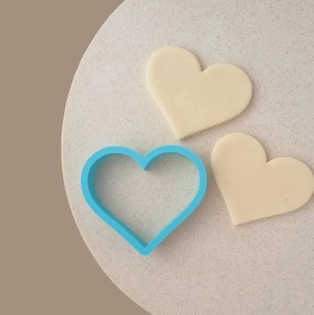 Heart Cookie Cutter (8 x 7 cm)