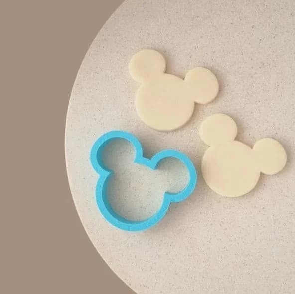Mouse Head Cookie Cutter (8 x 6.7 cm)