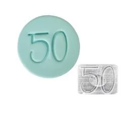 #50 Embossed Stamp