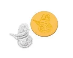 Halloween Cauldron Embossed Fondant Stamp (5cm)