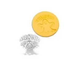 Halloween Ghost Embossed Fondant Stamp (5cm)