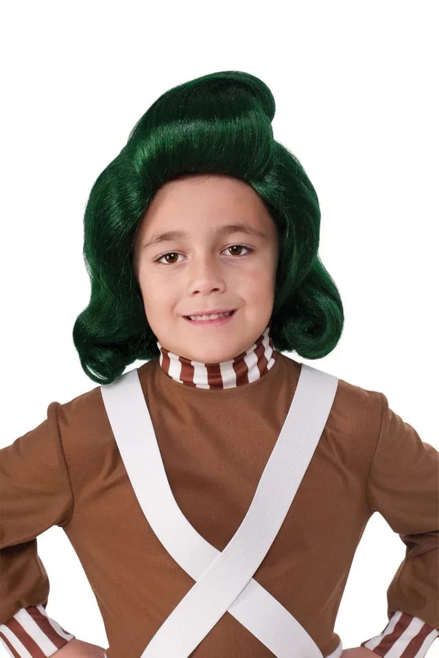 Child Oompa Loompa Wig