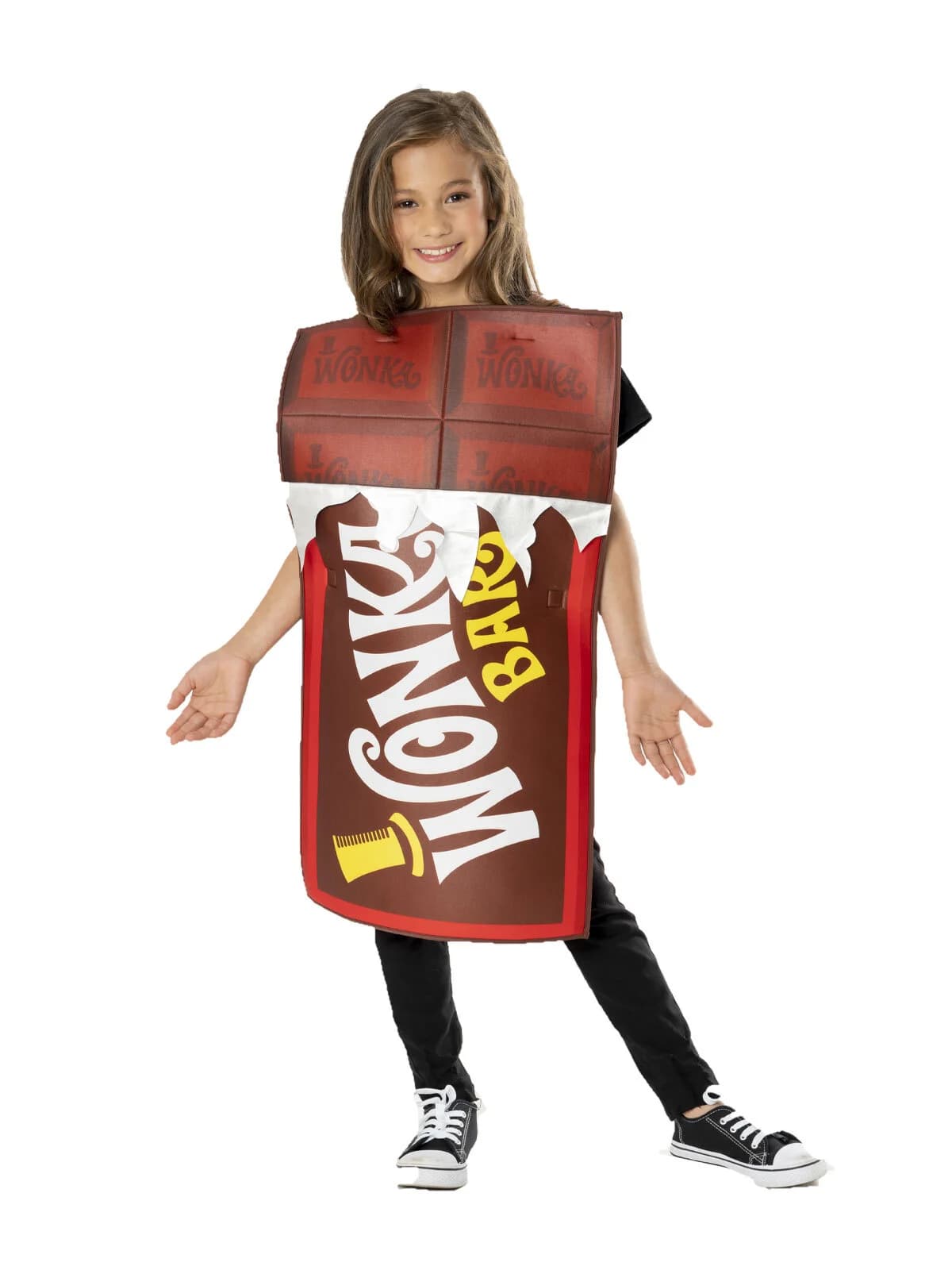 Child Willy Wonka Golden Ticket Costume (5-8 Years)