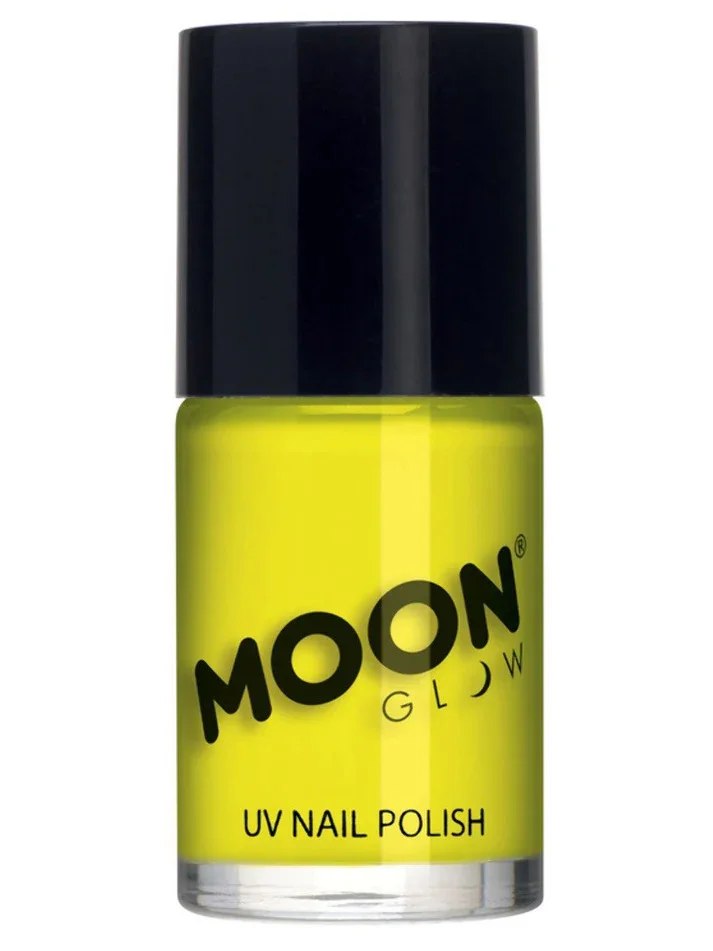 Moon Glow Yellow Intense Neon UV Nail Polish (14ml)