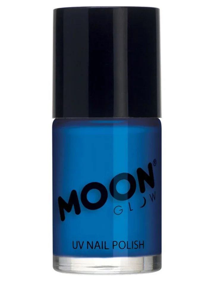 Moon Glow Intense Neon UV Nail Polish - Neon Blue