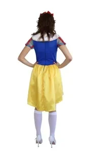 Womens Snow White Short Costume