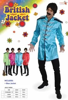 Adults Blue British Boyband Jacket