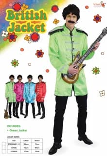 Adults Green British Boyband Jacket