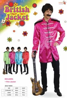 Adults Pink British Boyband Jacket