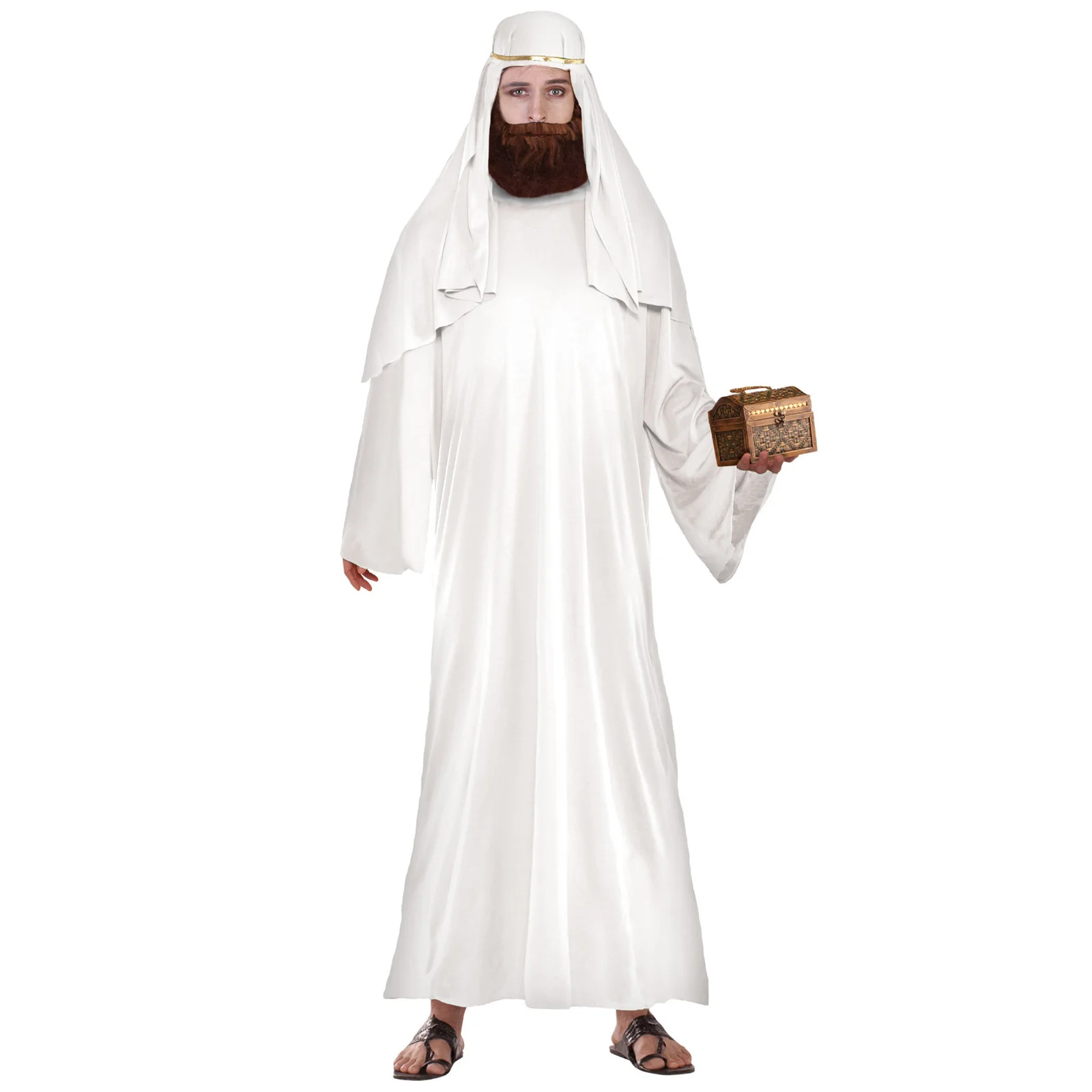 Adults Nativity Wiseman White Costume