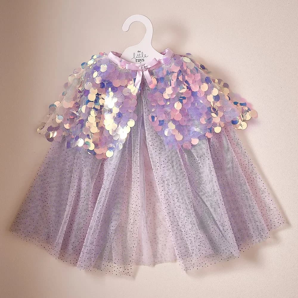 Kids Mermaid Shell Cape