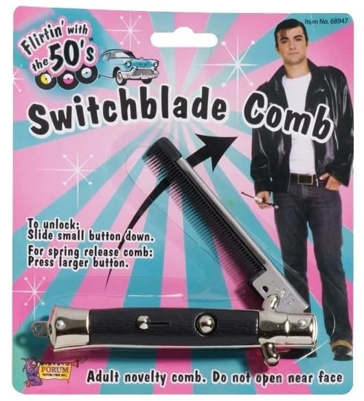 50s Switchblade Comb