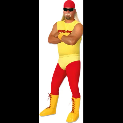 Adults Hulk Hogan Wrestler Costume