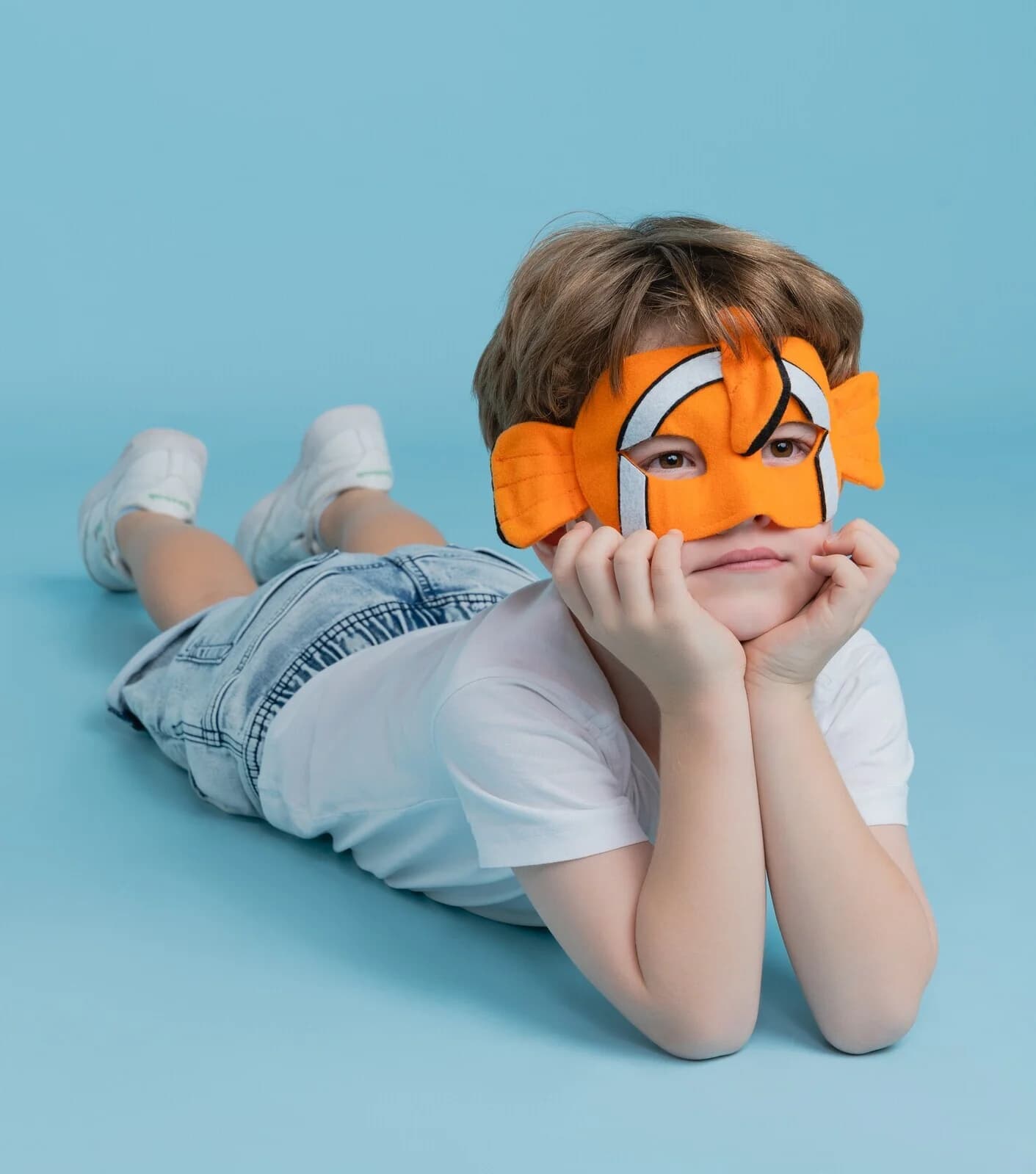 Kids Clown Fish Deluxe Mask