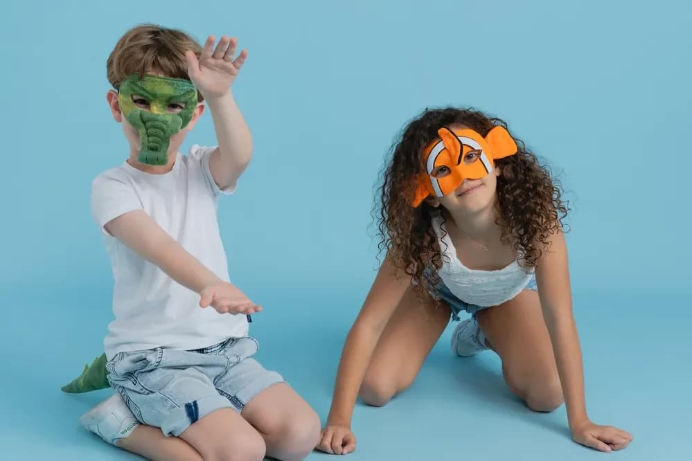 Kids Clown Fish Deluxe Mask