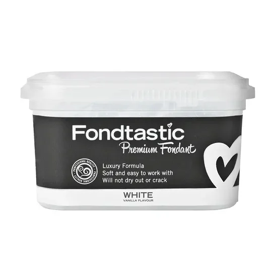 Fondtastic Premium Fondant - White (250 g)