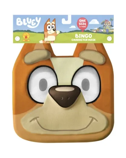 BLUEY Bingo Heeler Character Face Mask
