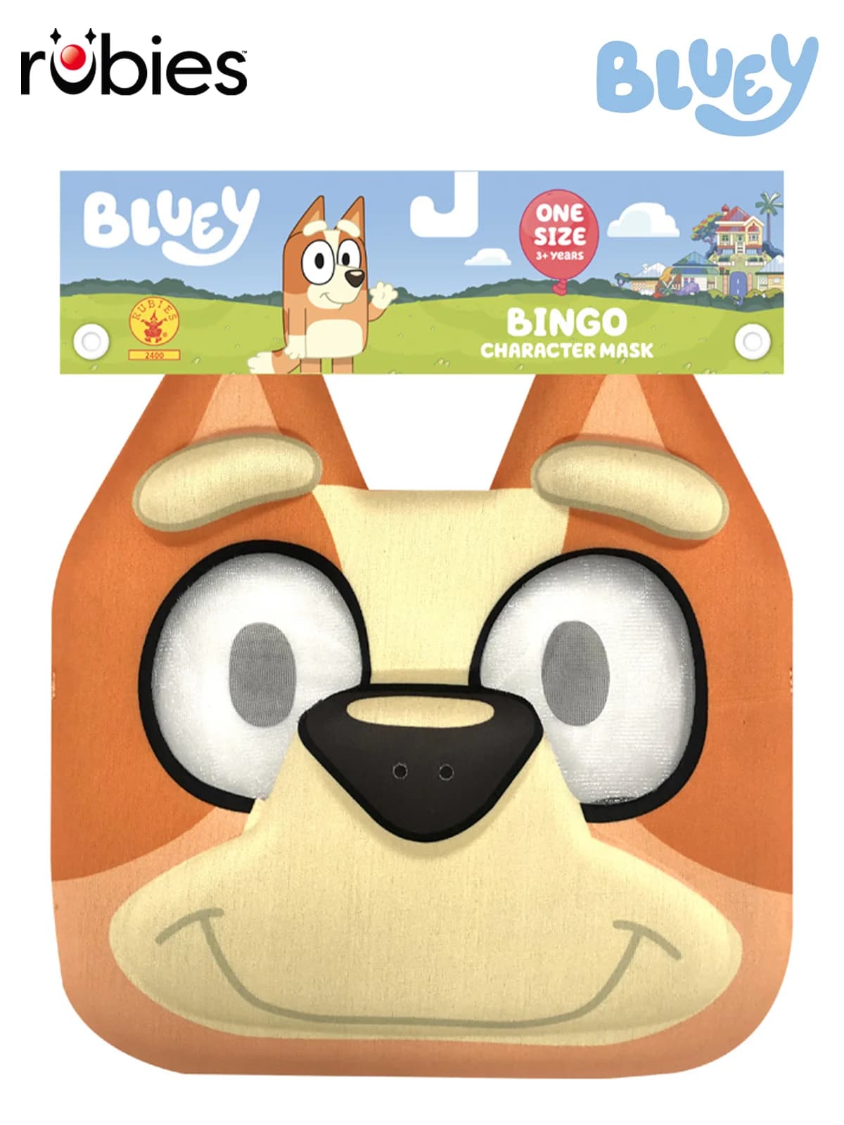 BLUEY Bingo Heeler Character Face Mask