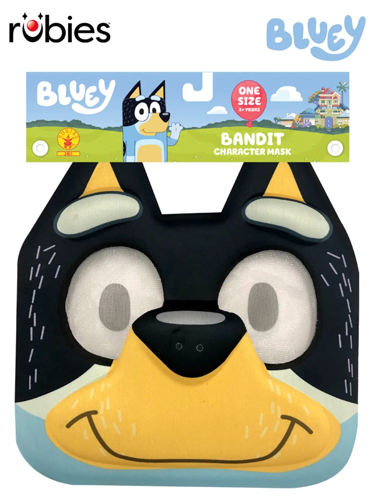 BLUEY Bandit Heeler Character Face Mask