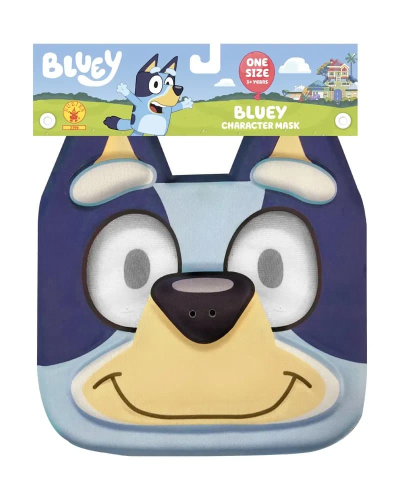 Bluey Heeler Character Face Mask