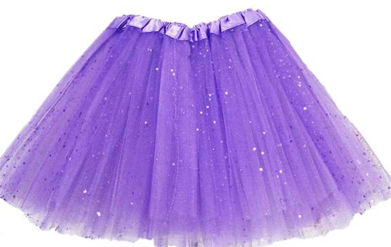 Glittery Purple 4ply Tutu (40cm)