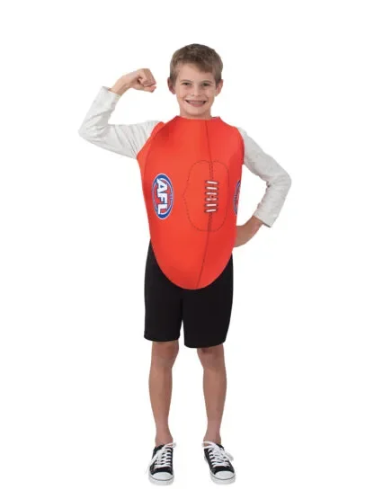 Kids AFL Footy Tabard Costume ONE SIZE