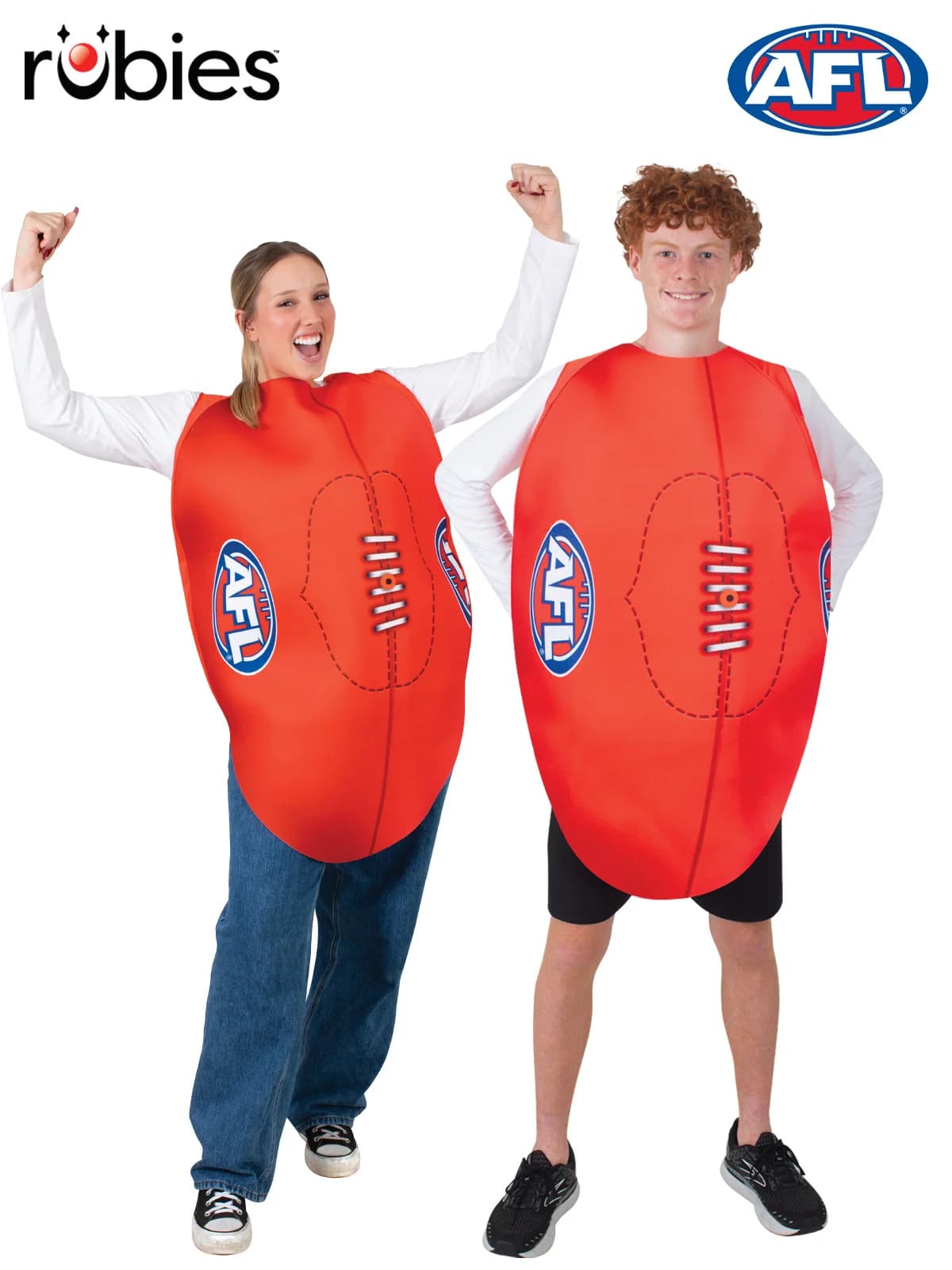 Adults AFL Footy Tabard Costume ONE SIZE